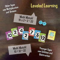 UG Math Match Dice and Card Game