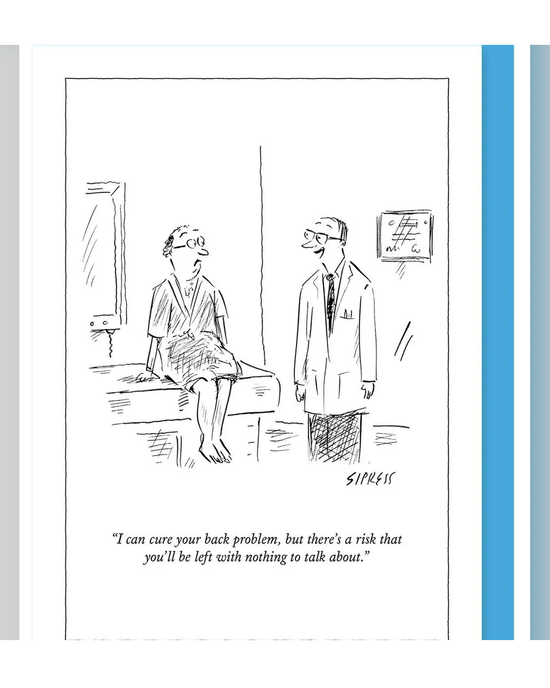 Back Problem - Humour Card