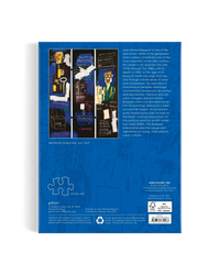 Galison Basquiat Horn Players 500-Piece Jigsaw Puzzle-6