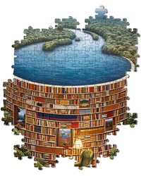 Clementoni Bibliodame 1000-Piece Jigsaw Puzzle-3
