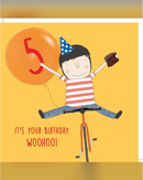 bike-five-5th-birthday-card