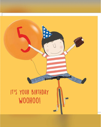 bike-five-5th-birthday-card