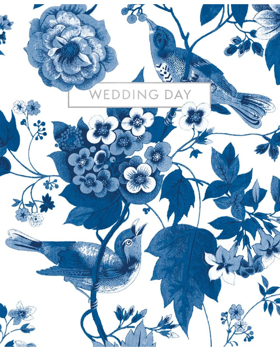 Birds And Blossom - Wedding Card