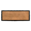 Coir Doormat - Black Trim - 45 x 120 cm