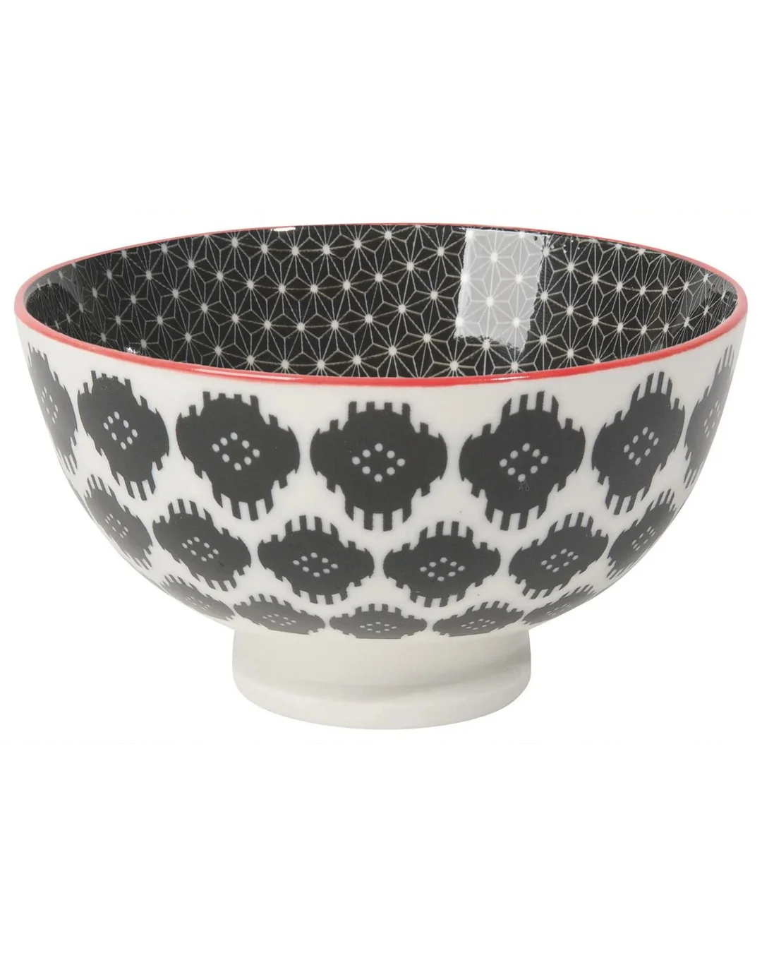 black-ikat-stamped-bowl