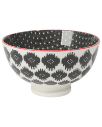 black-ikat-stamped-bowl