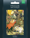 Blackberry Picking 8 Pkt -  Notecards Notecards