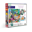 eeBoo Books & Tea By The Sea 1000-Piece Jigsaw Puzzle