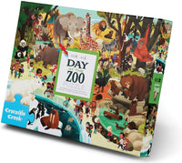 Crocodile Creek Day at the Zoo 60-Piece Puzzle Child Jigsaws