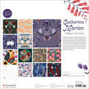 Folklore and Flora 2027 calendar back cover with artwork previews