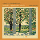 A Small Untroubled World 2027 calendar cover with a Gustave Baumann landscape print