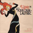 Henri de Toulouse-Lautrec 2027 calendar cover with a vintage illustrated poster