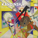Kandinsky 2027 calendar cover with colourful abstract shapes and intersecting lines