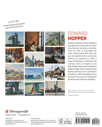 Edward Hopper 2027 calendar back cover with artwork previews