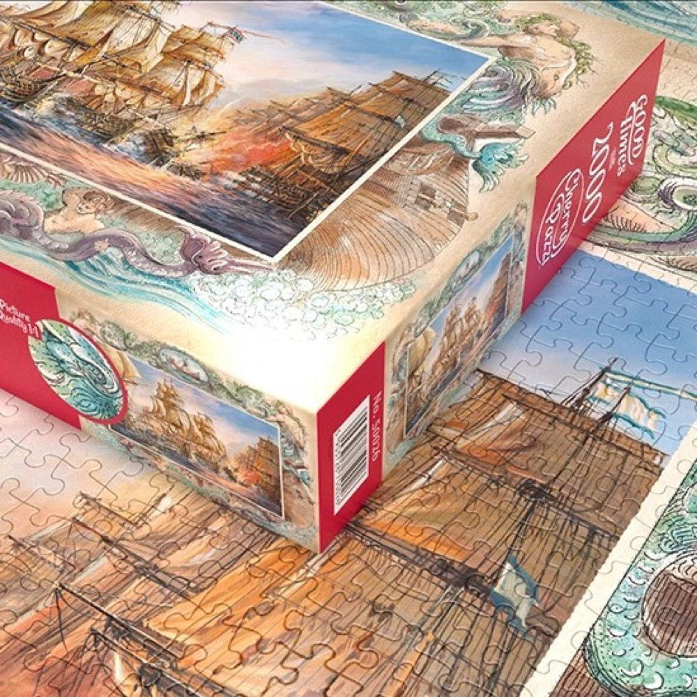 Cherry Pazzi Sea Battle 2000pc Jigsaw Puzzle