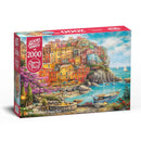 Cherry Pazzi A Beautiful Day at Cinque Terre 2000pc Jigsaw Puzzle