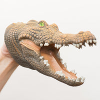 Wild Thingz Crocodile hand puppet with movable mouth