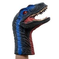 Wild Thingz Velociraptor hand puppet with movable mouth