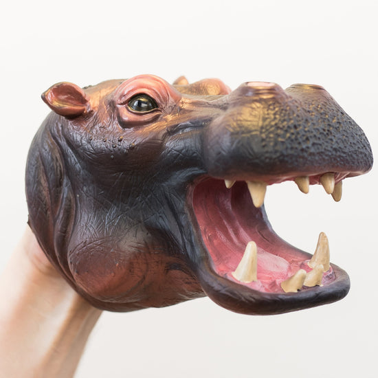 Kid Antics - Wild Thingz Hand Puppet - Hippo