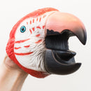 Wild Thingz Red Macaw hand puppet with movable mouth