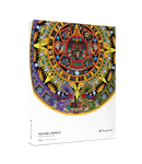 Pomegranate - Michael Angulo: Aztec Sun Stone - 1000 Pce Circular Puzzle