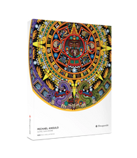Pomegranate - Michael Angulo: Aztec Sun Stone - 1000 Pce Circular Puzzle