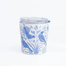 100% NZ Birdsong Blues Insulated Coffee Cup – Small 240 ml