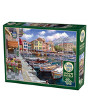 Cobble Hill Cafe in Cassis 1000-Piece Jigsaw Puzzle