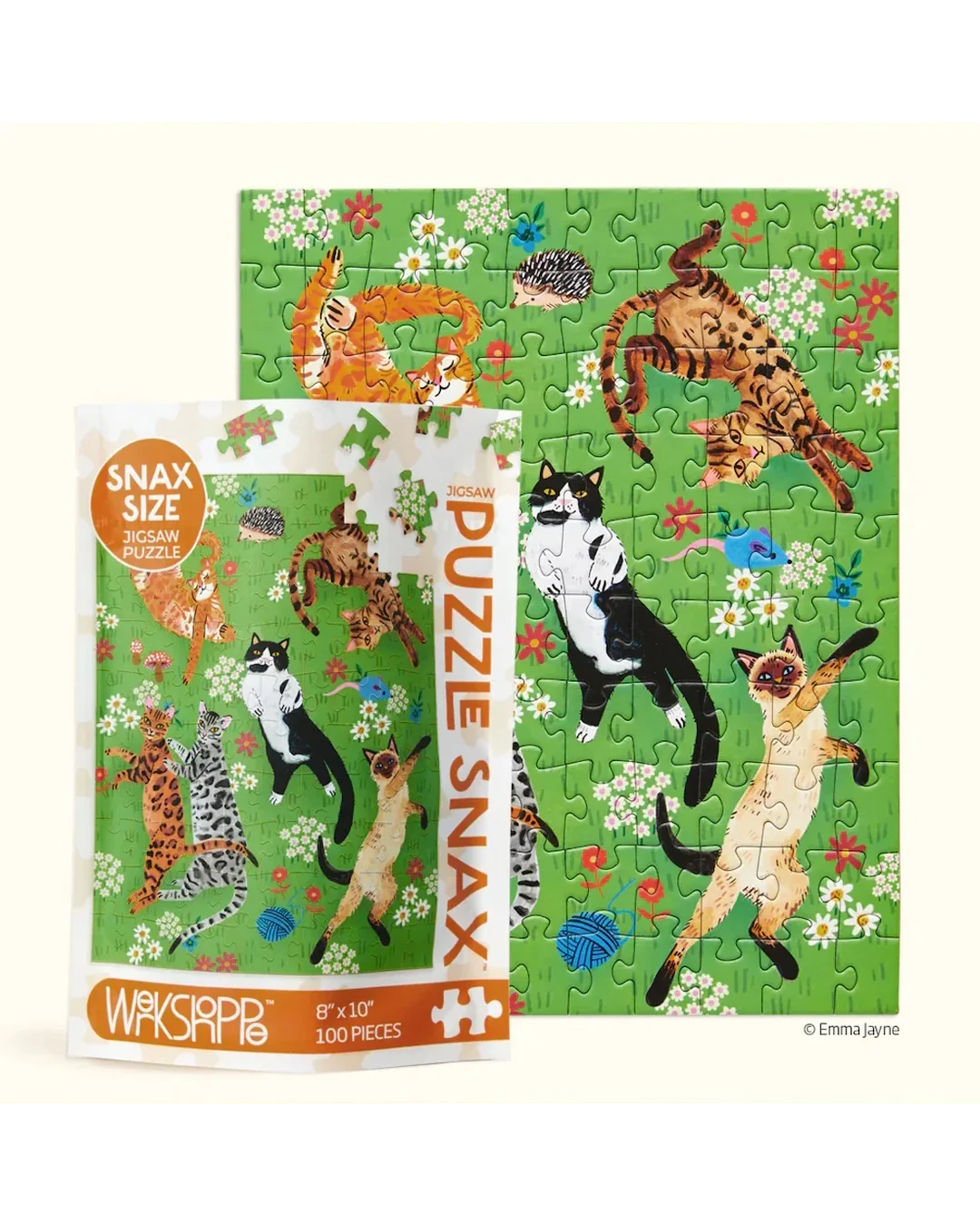 Cat Nap 100 Pce - Puzzle Snax Child Jigsaws