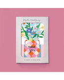 Check Vase Pkt Of 8 - Thank You Notecards Notecards
