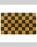 Checkers Coir Doormat Door Mats
