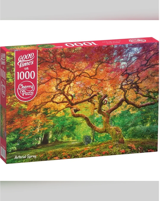 Cherry Pazzi Arterial Spray 1000pc Jigsaw Puzzle