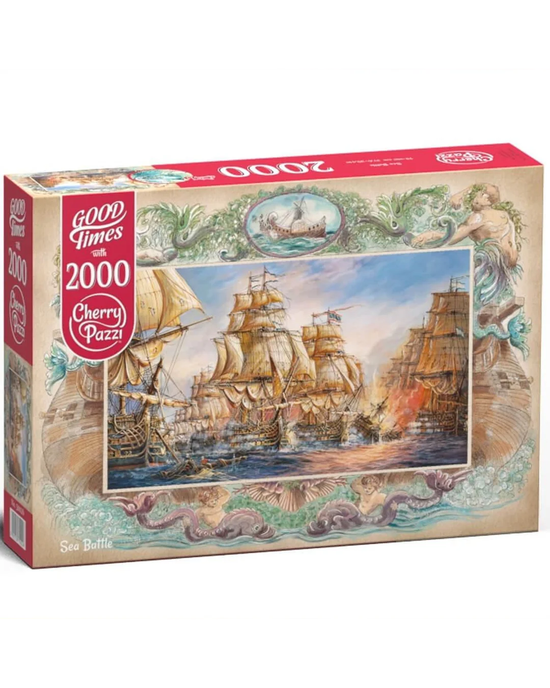 Cherry Pazzi Sea Battle 2000pc Jigsaw Puzzle