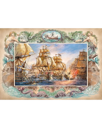 Cherry Pazzi Sea Battle 2000pc Jigsaw Puzzle Adult Jigsaws