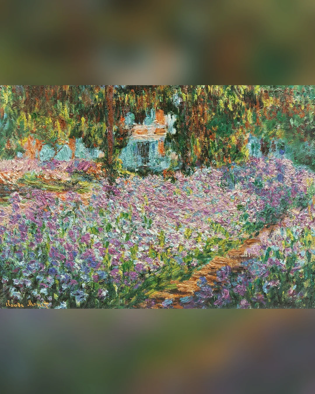 Enjoy Puzzle Claude Monet: the Artist Garden at Giverny 1000-Piece Jigsaw Puzzle-3