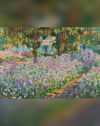 Enjoy Puzzle Claude Monet: the Artist Garden at Giverny 1000-Piece Jigsaw Puzzle-5