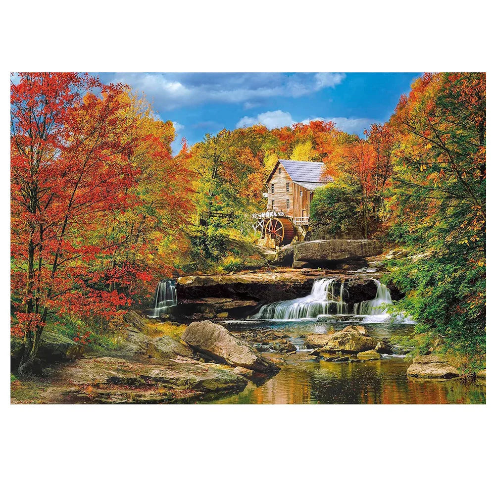 Glade Creek Grist Mill - 2000pc
