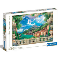 Lush Terrace on Lake - 3000pc