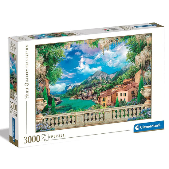 Lush Terrace on Lake - 3000pc