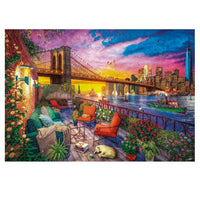 Clementoni Manhattan Balcony Sunset 3000-Piece Jigsaw Puzzle alternate product image