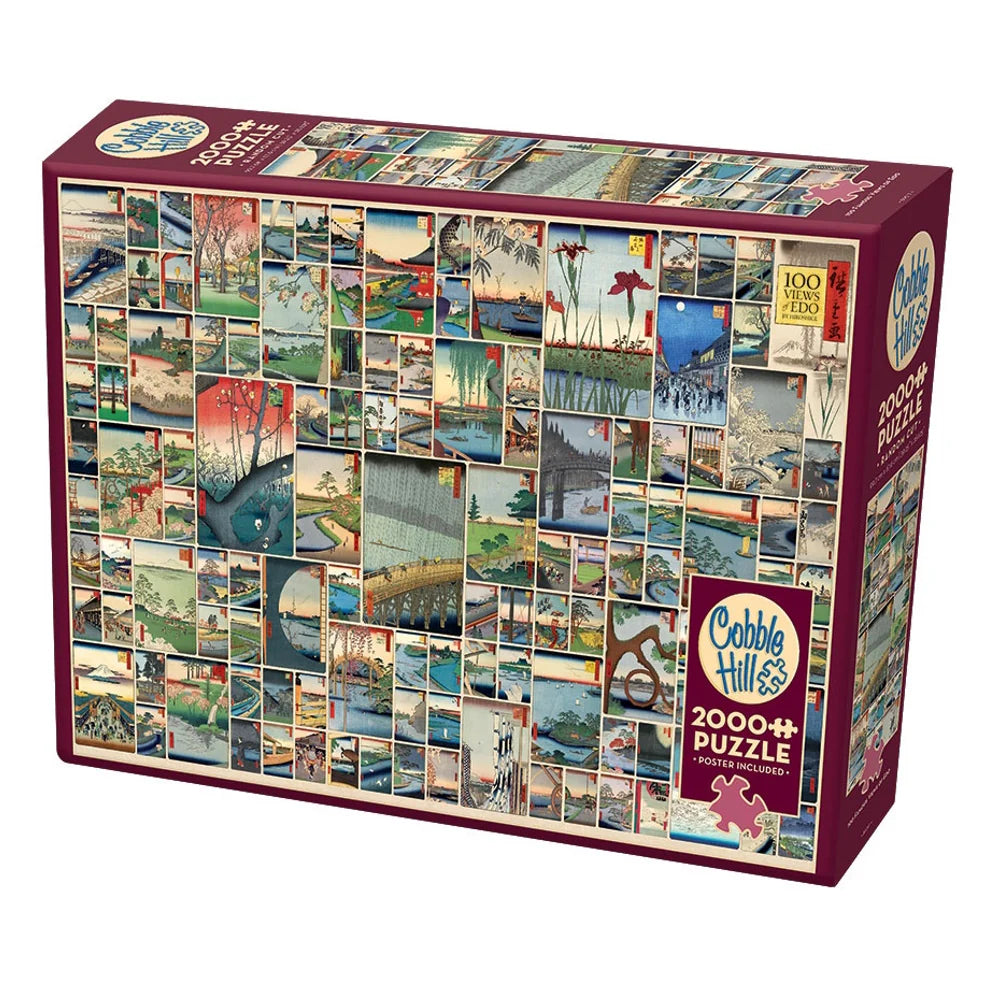 100 Famous Views of Edo Puzzle - 2000pc