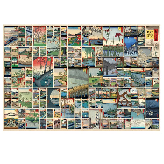 100 Famous Views of Edo Puzzle - 2000pc