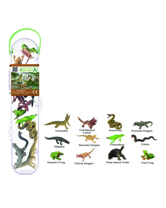 CollectA Box of Mini Reptiles & Amphibians