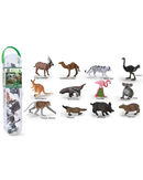 CollectA Box of Mini Wild Animals 3 with 12 wildlife figures