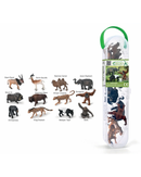 CollectA Box of Mini Wild Animals 2 with 12 wildlife figures