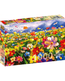 Enjoy Puzzle Colorful Flower Meadow 1000-Piece Jigsaw Puzzle