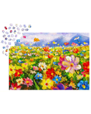 Enjoy Puzzle Colorful Flower Meadow 1000-Piece Jigsaw Puzzle-4