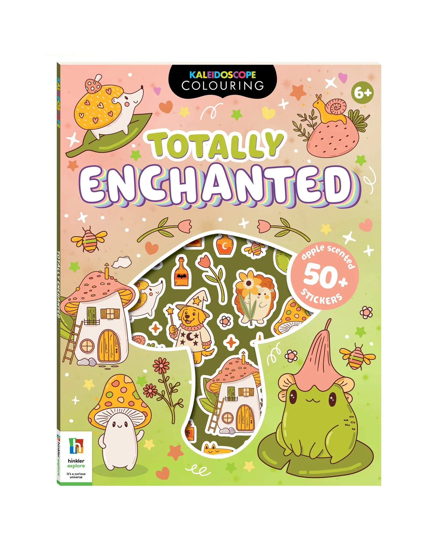 Hinkler Colouring & Scented Stickers Book – Totally Enchanted
