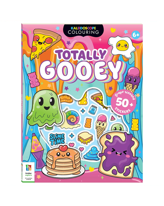 Colouring & Scented Stickers Book – Totally Gooey