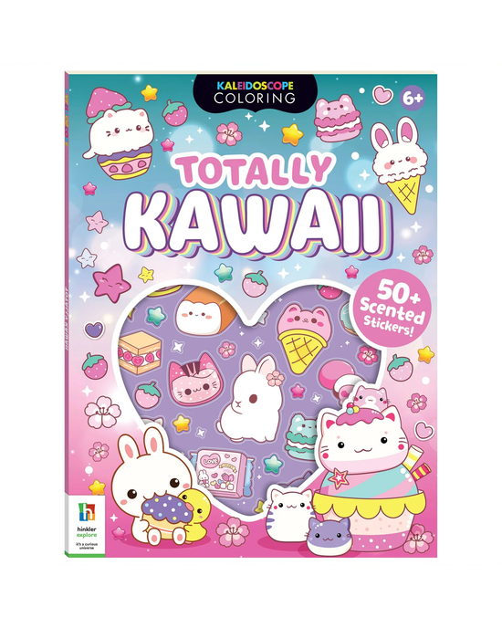 Colouring & Scented Stickers Book – Totally Kawaii